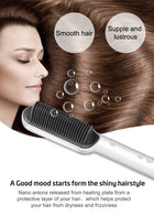 🔥 Electric Hair Straightening Comb – Fast & Safe Styling Brush