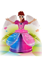 ✨ Dancing Angel Princess Doll with 3D Lights & Music