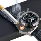 🔥⌚ Military USB Lighter Watch for Men – Windproof, Rechargeable & Stylish Gift 🎁