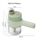 ⚡️ Wireless Electric Garlic Masher – Portable Mini Food Chopper for Kitchen 🍽️