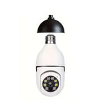 WiFi Smart Panorama Camera 🔒 – 360° Bulb Security Camera | Night Vision | Mobile App Control 📲